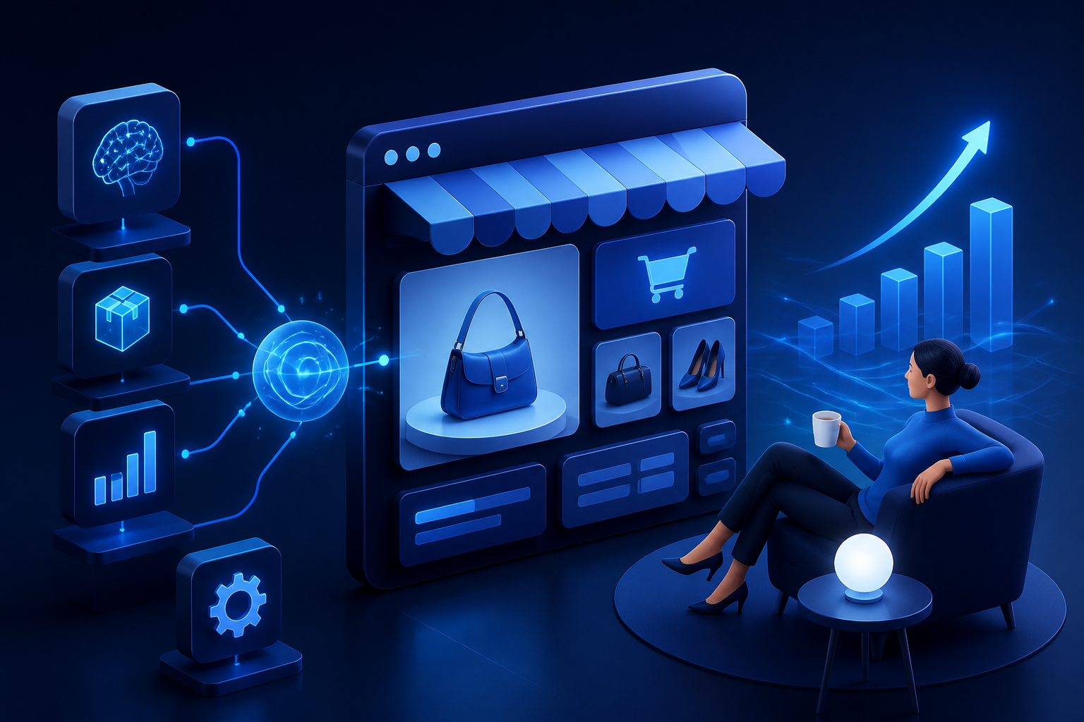 Come creiamo il tuo e-commerce pronto a vendere sfruttando l'IA
