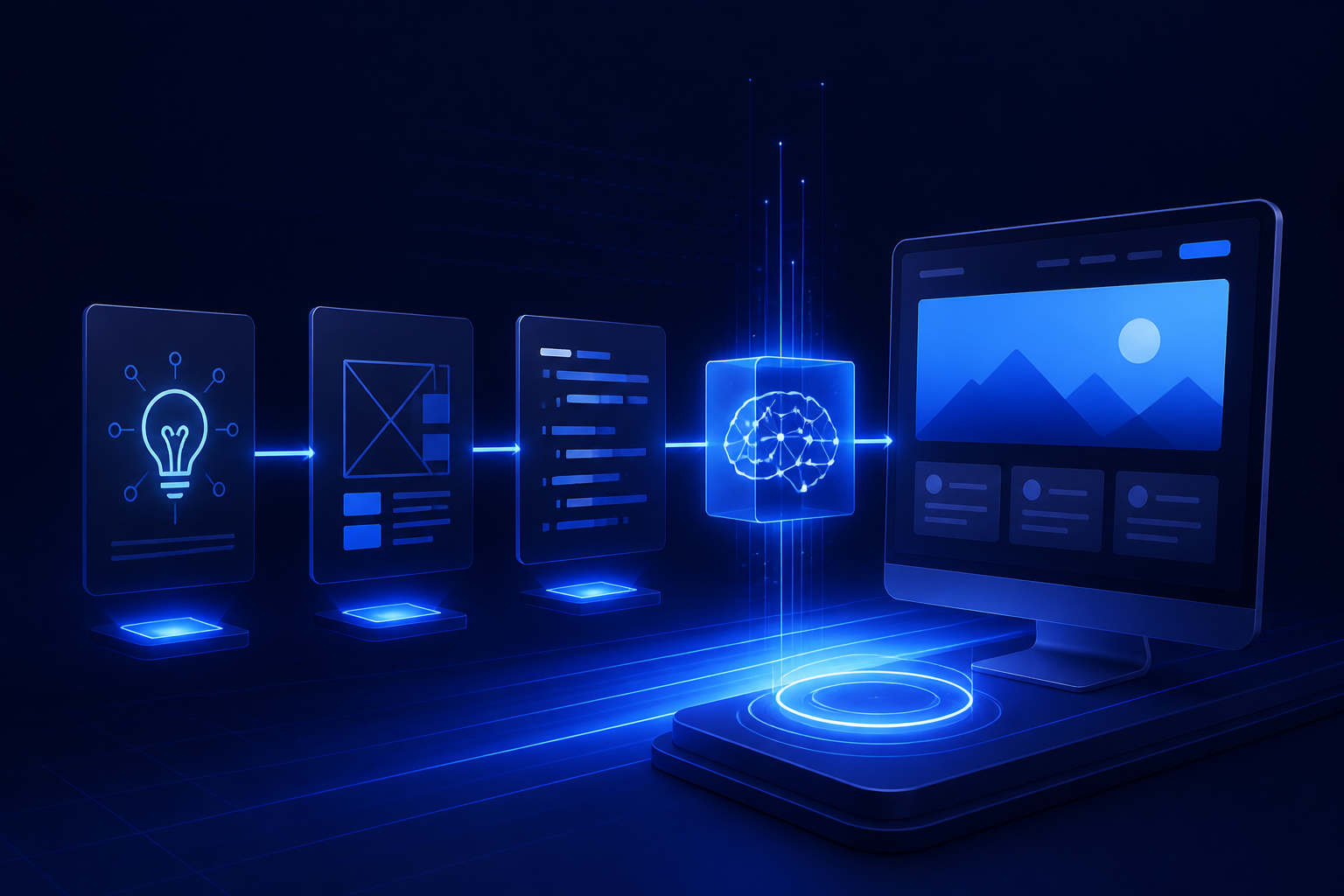 Dal concept al sito web aziendale online in tempi record: il nostro metodo con l'IA