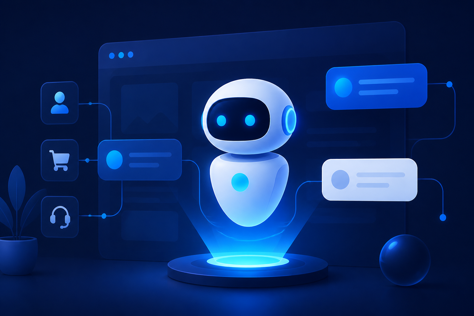 Come Funziona un Agente AI Moderno per il Tuo Sito Web